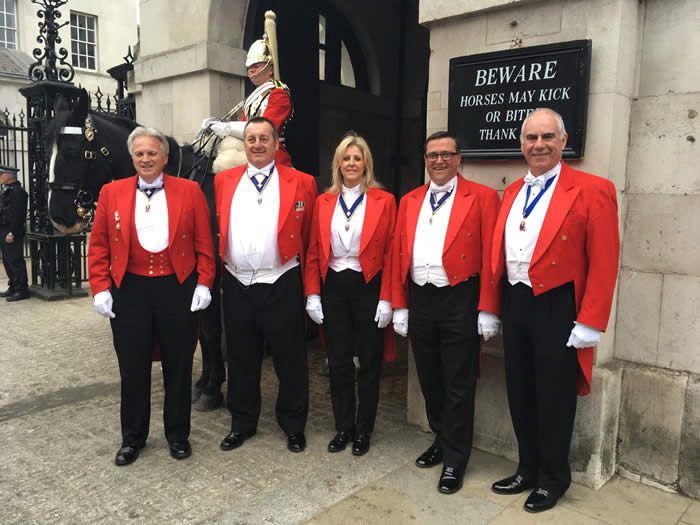 English Toastmasters in Whitehall with The Royal Society of St. George