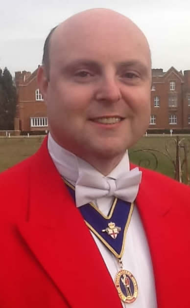 Toastmaster Will Buckley