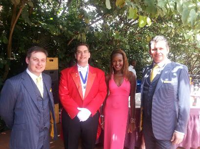 International Toastmaster and Master of Ceremonies Keith Bone