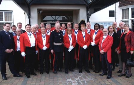 London Lady Toastmaster at The English Toastmasters Association Meeting