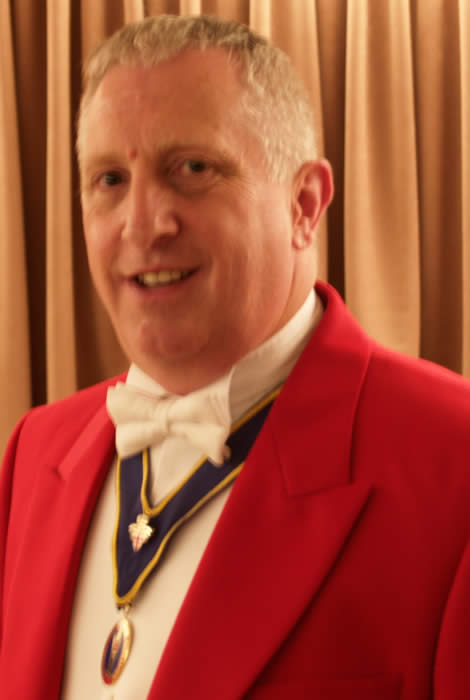 Yorkshire wedding toastmaster Kevin Johnson